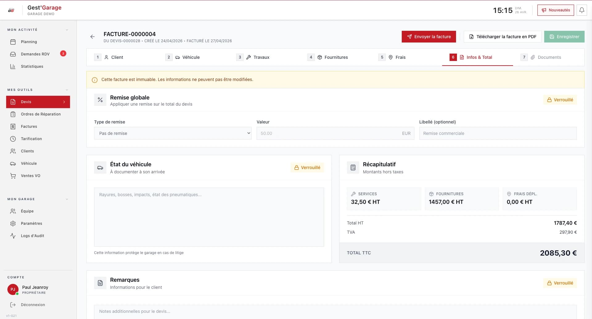 Suivez vos paiements, relancez les impayés